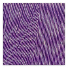 Violet Winds (Abstract painting)