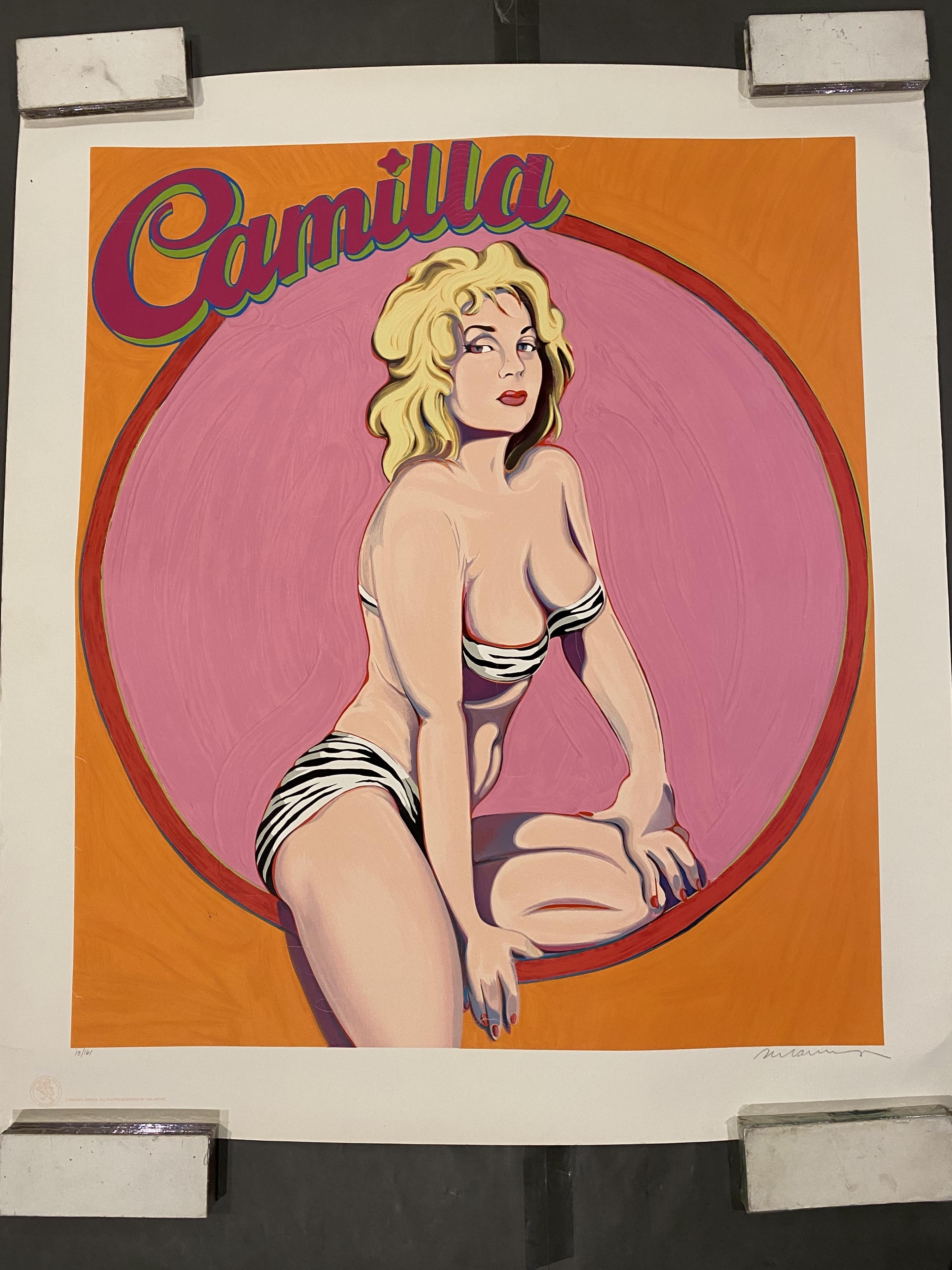 Camilla - Print by Mel Ramos