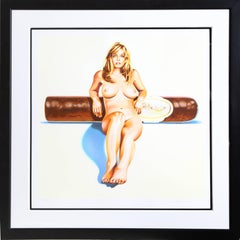 Davidoff - Hav A Havana IV, Nude Print by Mel Ramos