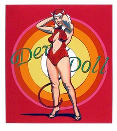 Devil Doll, Pop Art Lithograph by Mel Ramos
