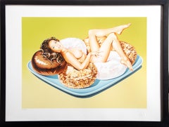 Donut Doll, Pop Art Lithograph by Mel Ramos
