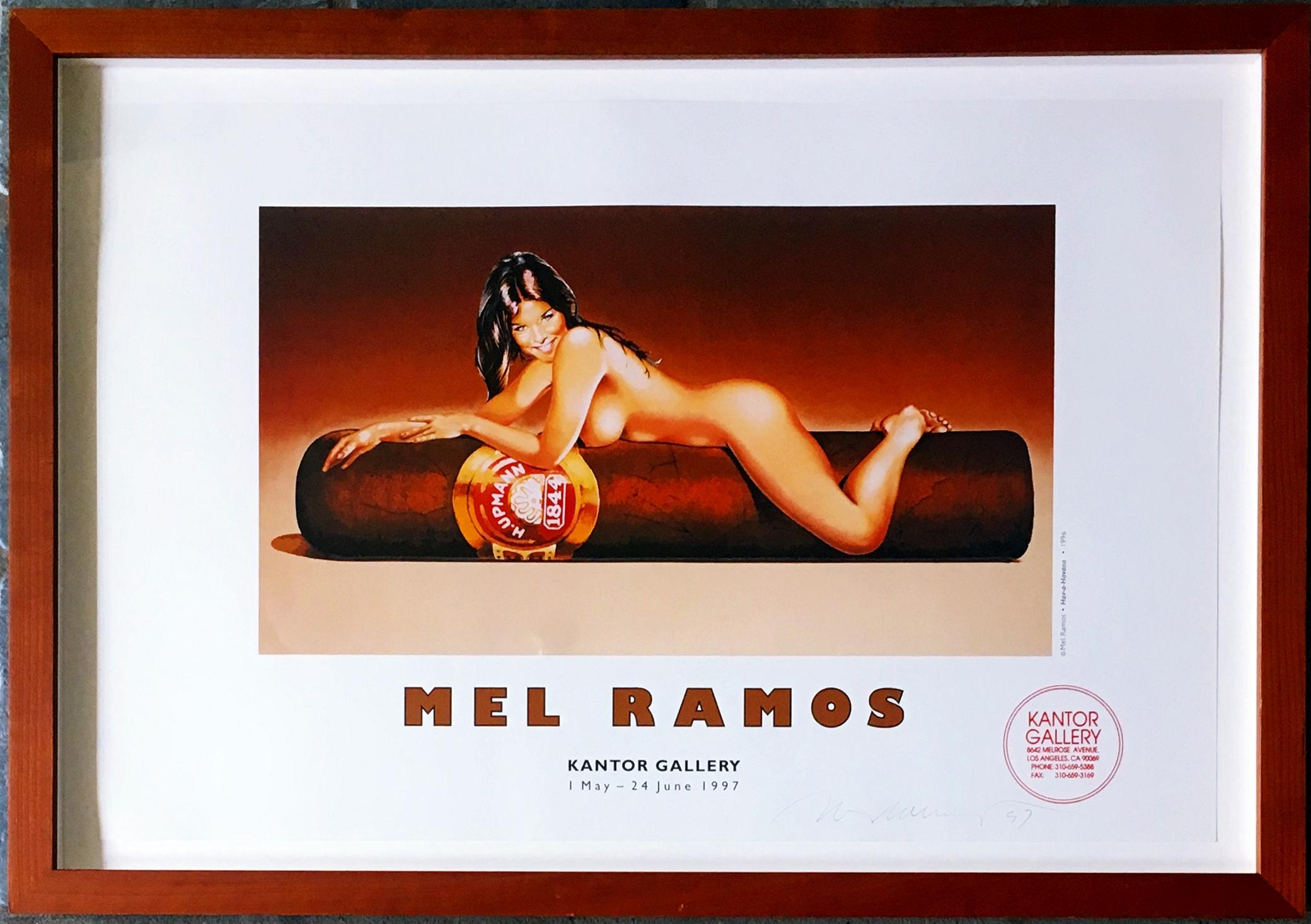 Hav-a-Havana Mel Ramos at Kantor Gallery (Hand Signed by Mel Ramos) For Sale 1