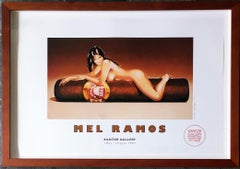Vintage Hav-a-Havana Mel Ramos at Kantor Gallery, limited ed. Hand Signed by Mel Ramos