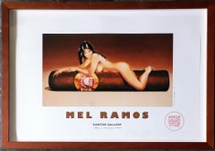 Hav-a-Havana Mel Ramos à Kantor Gallery, édition limitée signée à la main par Mel Ramos