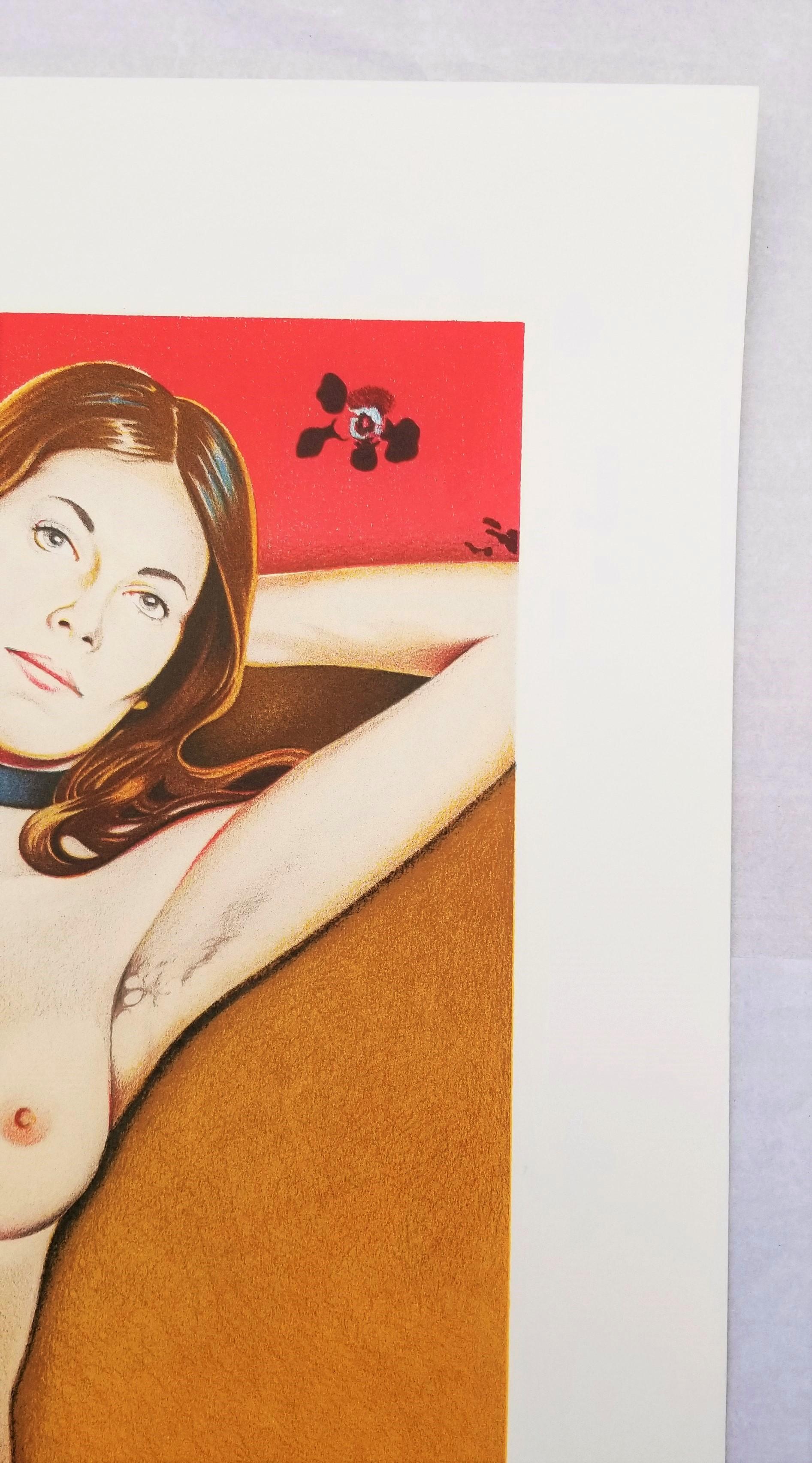 Manichino di Marquet /// Mel Ramos Nudo Figurativo Donna Signora Pop Art Litografia in vendita 5