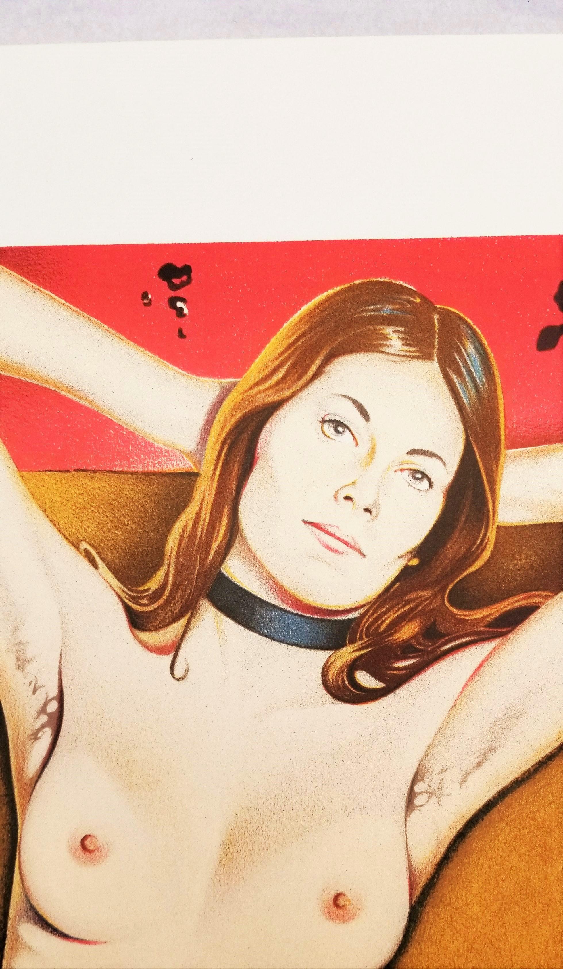 Manichino di Marquet /// Mel Ramos Nudo Figurativo Donna Signora Pop Art Litografia in vendita 7