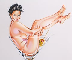 Martini Miss, Litografía Pop Art de Mel Ramos
