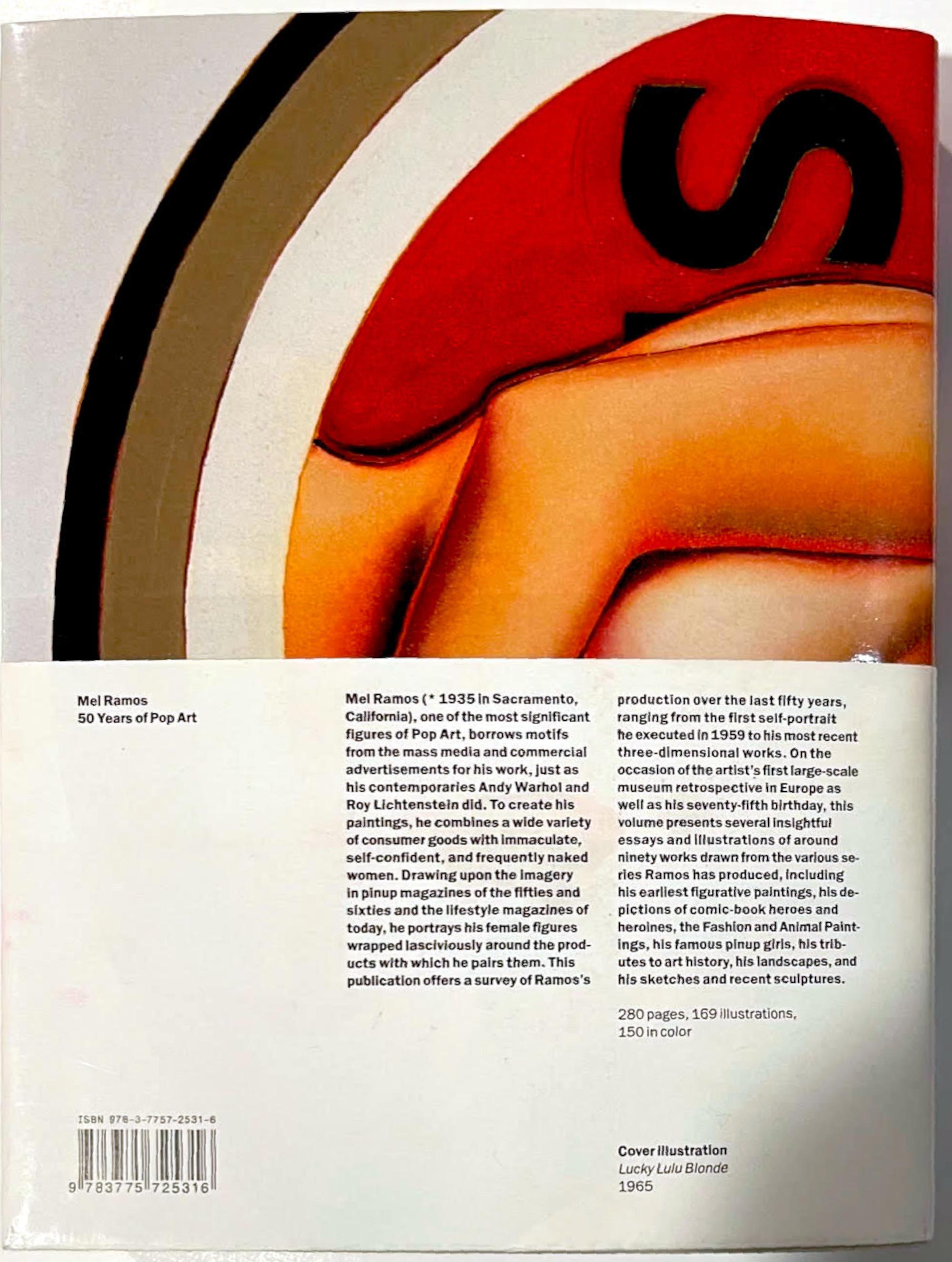 Livre 50 Years of Pop Art de Mel Ramos (signé, daté et portant une inscription de Mel Ramos) en vente 13