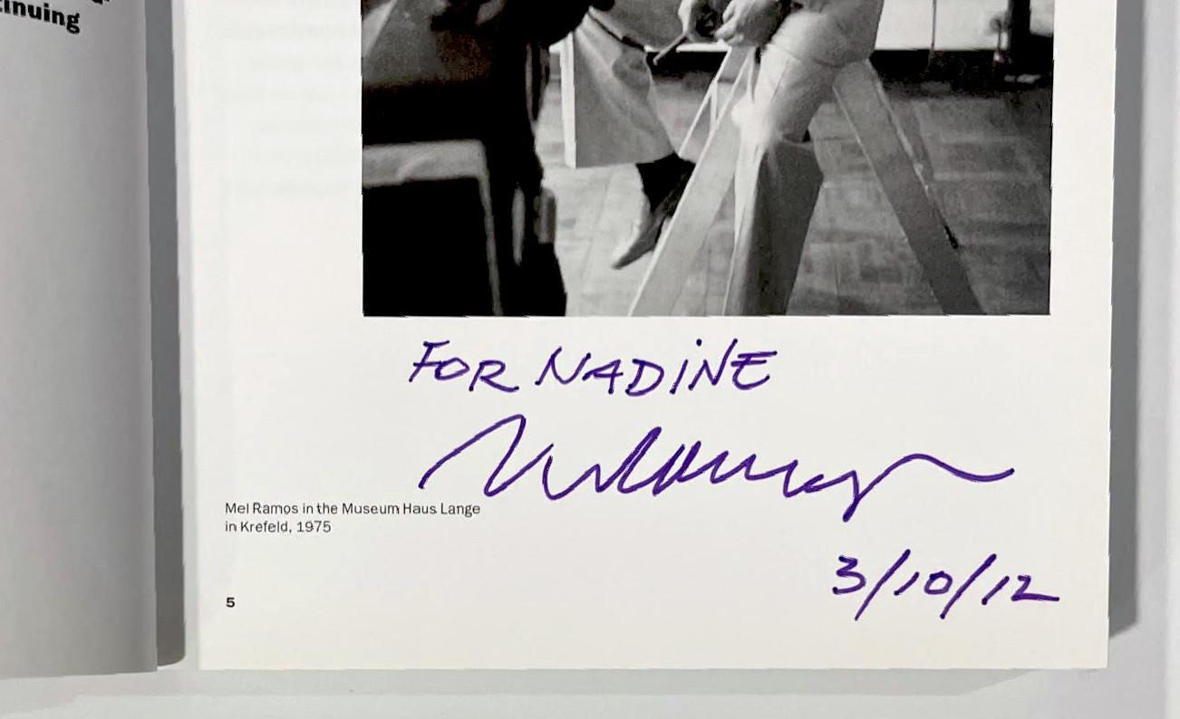 Livre 50 Years of Pop Art de Mel Ramos (signé, daté et portant une inscription de Mel Ramos) en vente 2