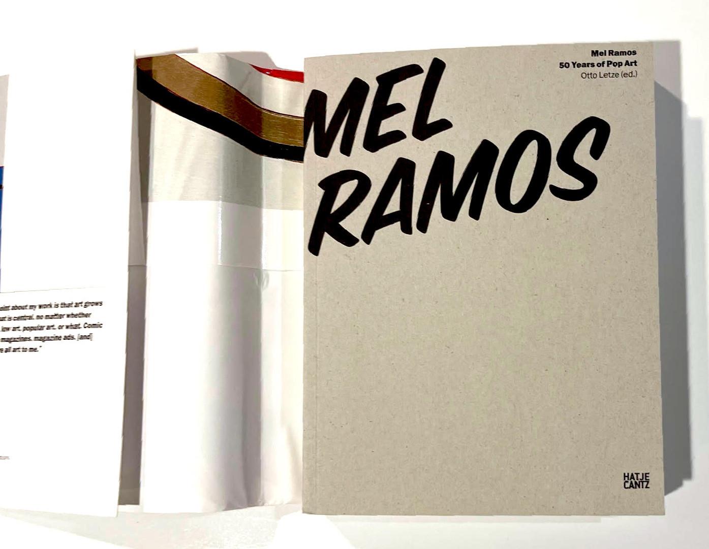 Mel Ramos 50 Years of Pop Art Book (signed, dated and inscribed by Mel Ramos) For Sale 2