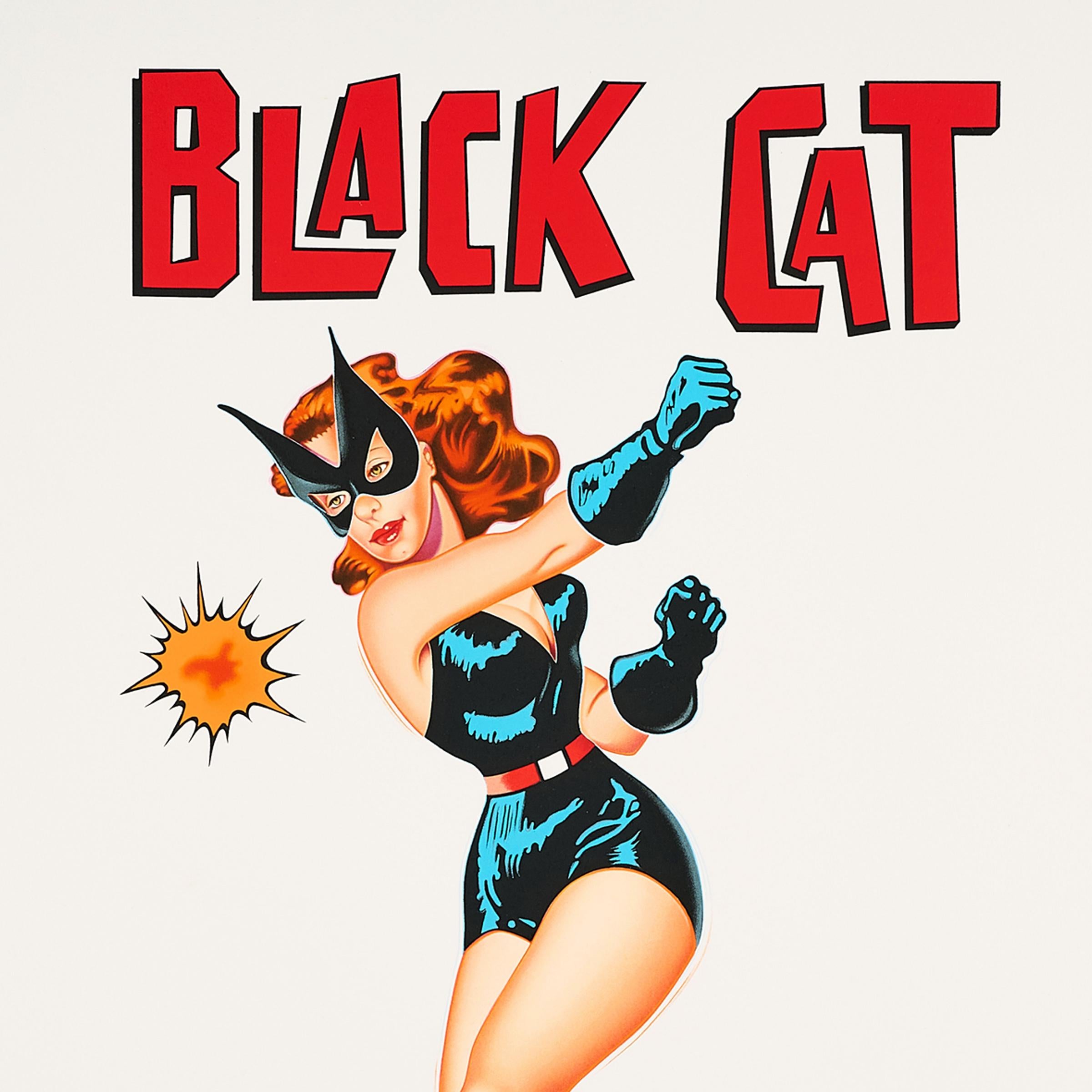 Mel Ramos, Gato negro - Impresión firmada, Pop Art en venta 2