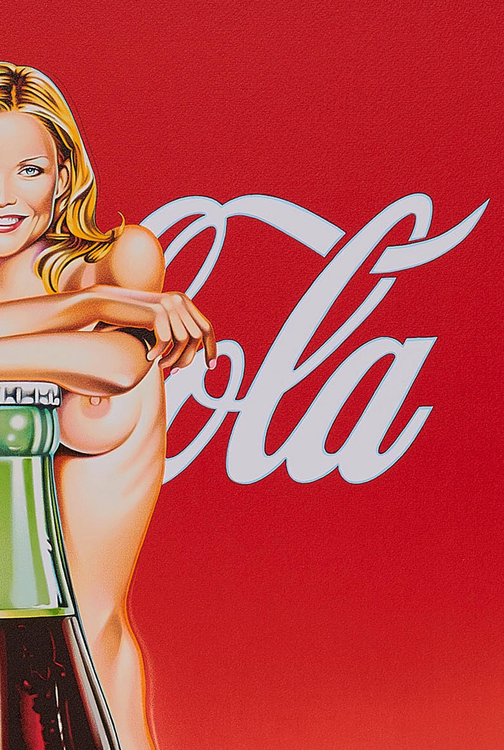 Mel Ramos, Coca-Lola - Signed Print, Nude, Pop Art For Sale 4