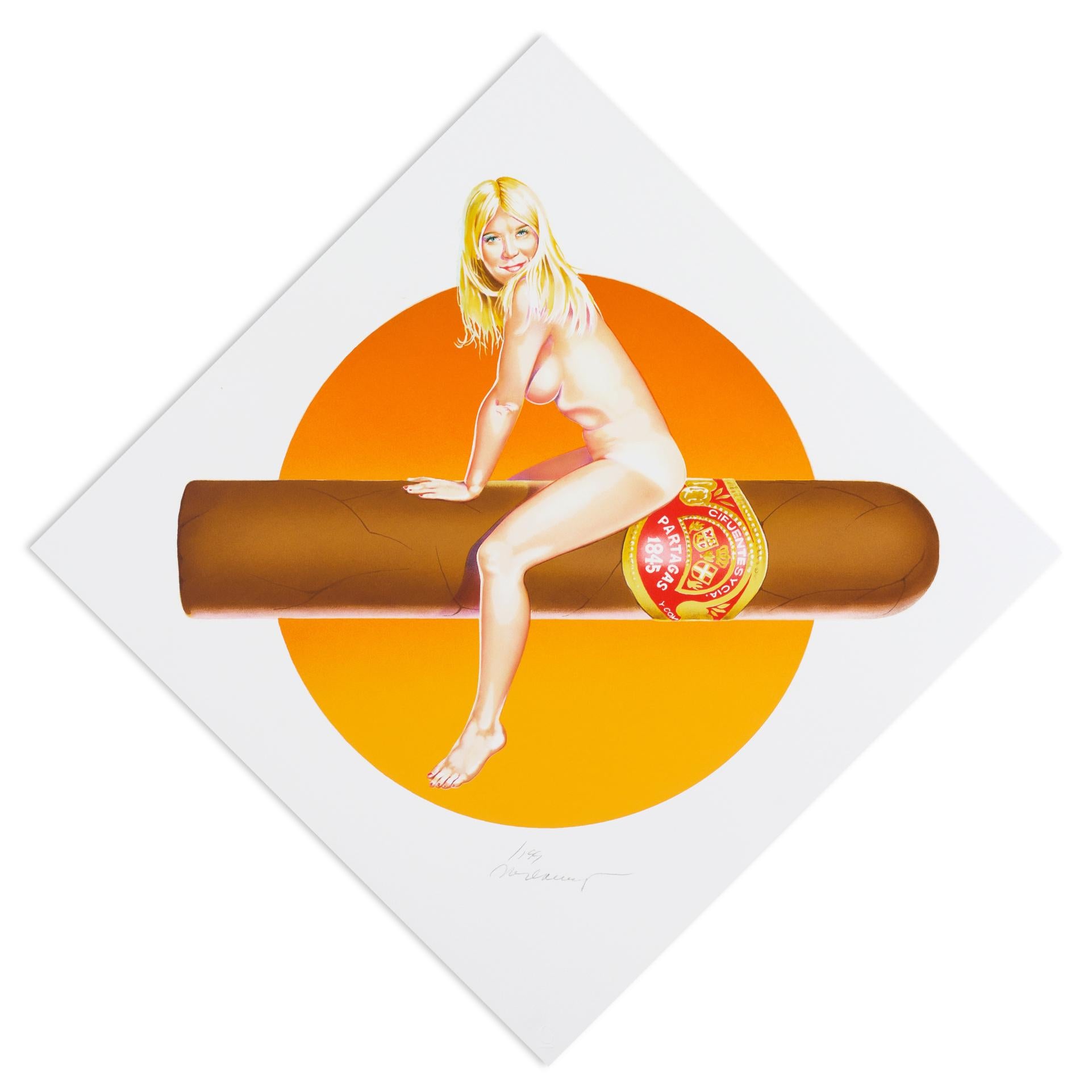 Mel Ramos, Hav-A-Havana 3 - Lithograph, Pop Art, Nude, Signed Print
