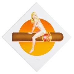 Mel Ramos, Hav-A-Havana 3 - Lithograph, Pop Art, Nude, Signed Print