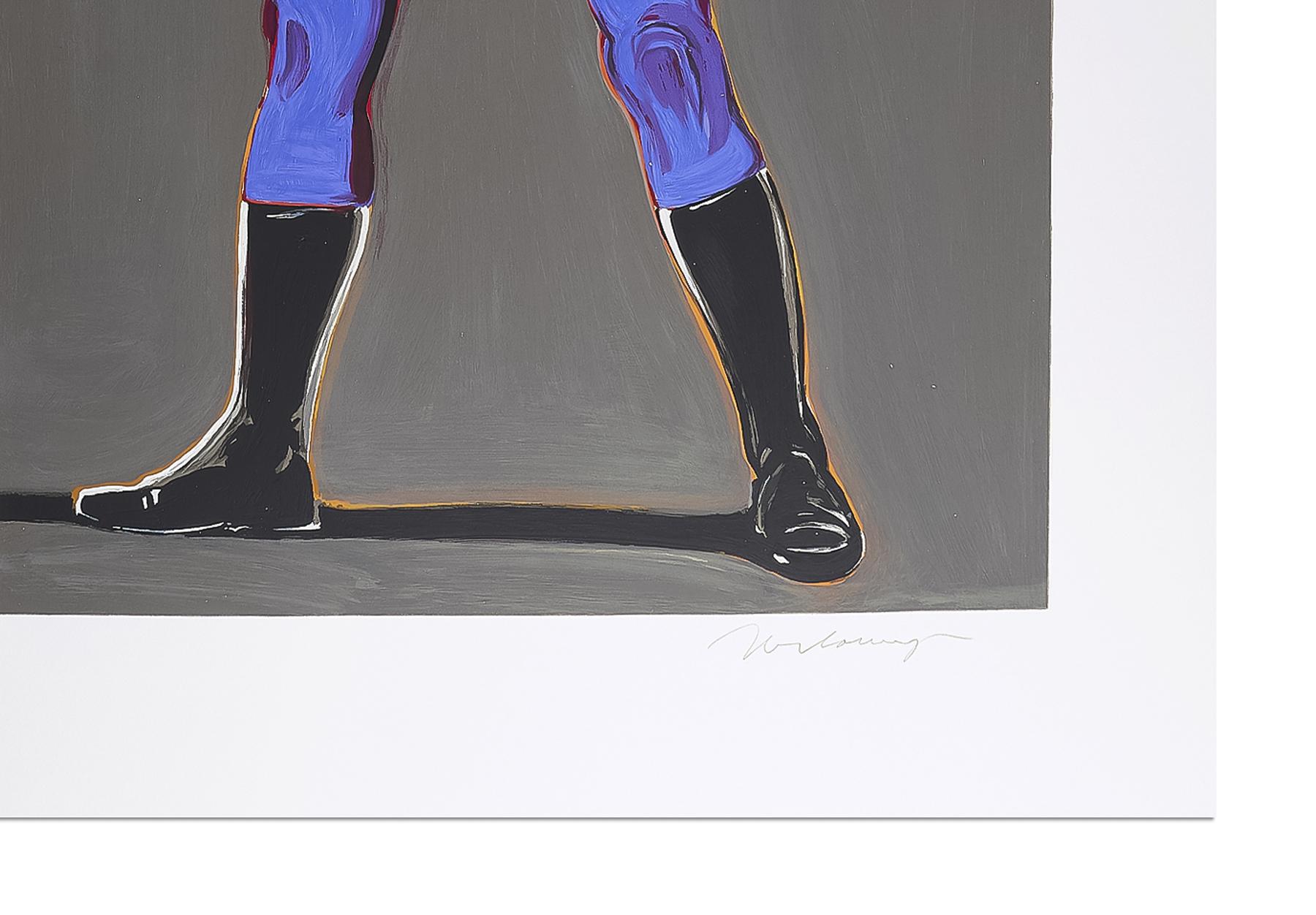 Mel Ramos, Phantom - Lithograph from 2009, Signed Print, Pop Art For Sale 1
