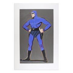 Mel Ramos, Phantom - Lithograph from 2009, Signed Print, Pop Art