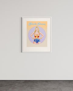 Mel Ramos, Wunderfrau #3 – signierter Druck, Pop Art
