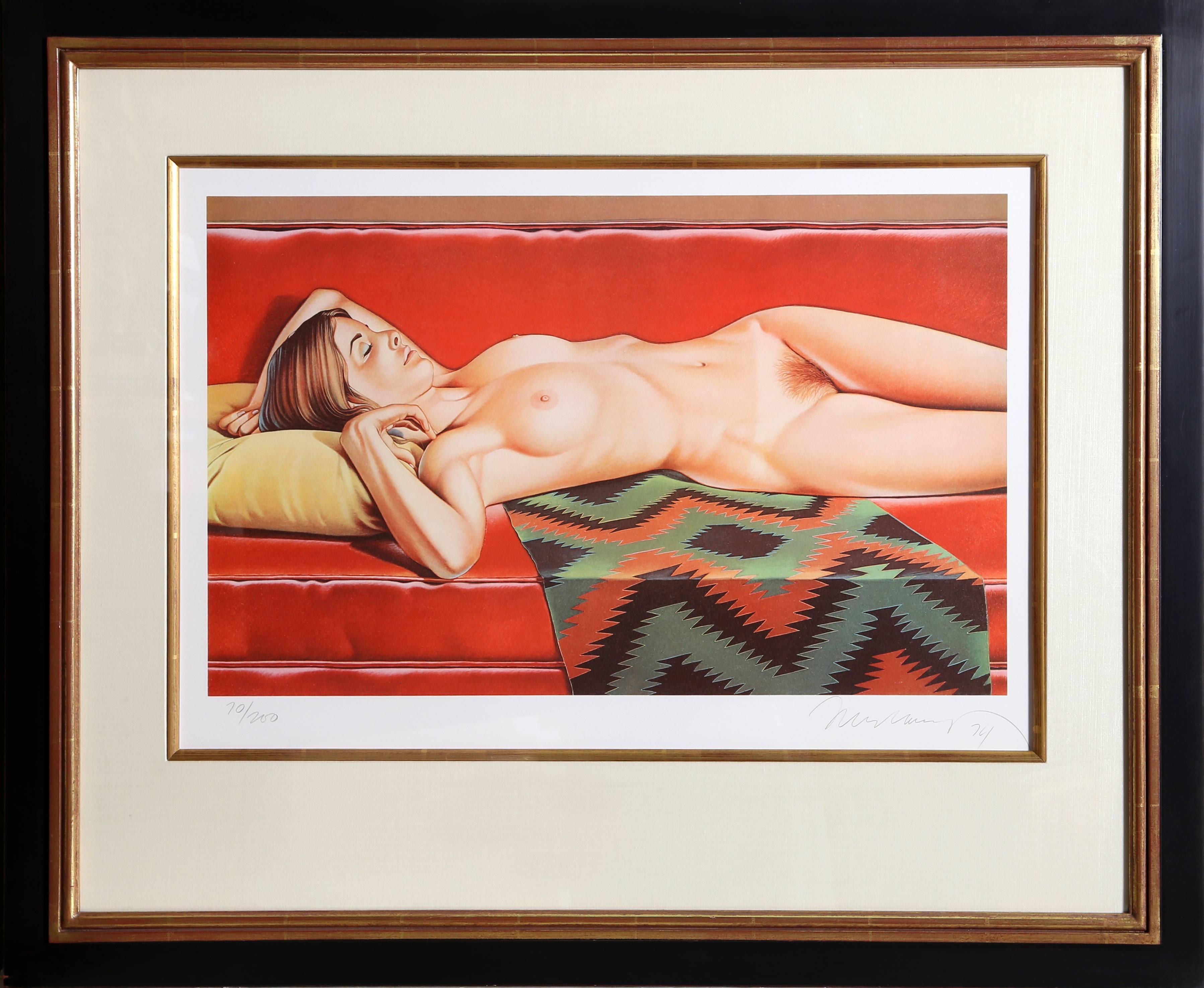 Mel Ramos Nude Print - Navajo Nude