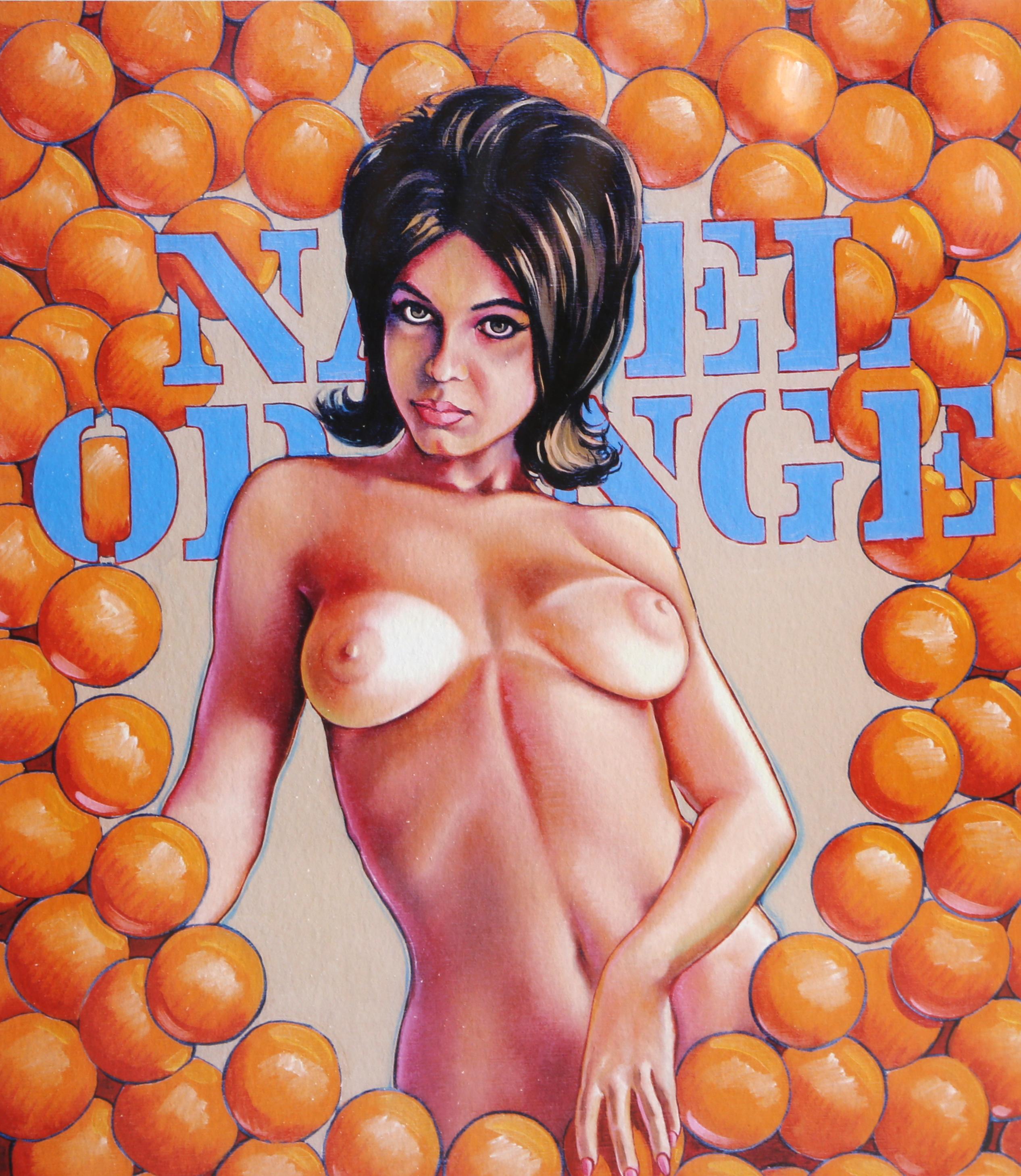 Navel Orange - Pop Art Print by Mel Ramos
