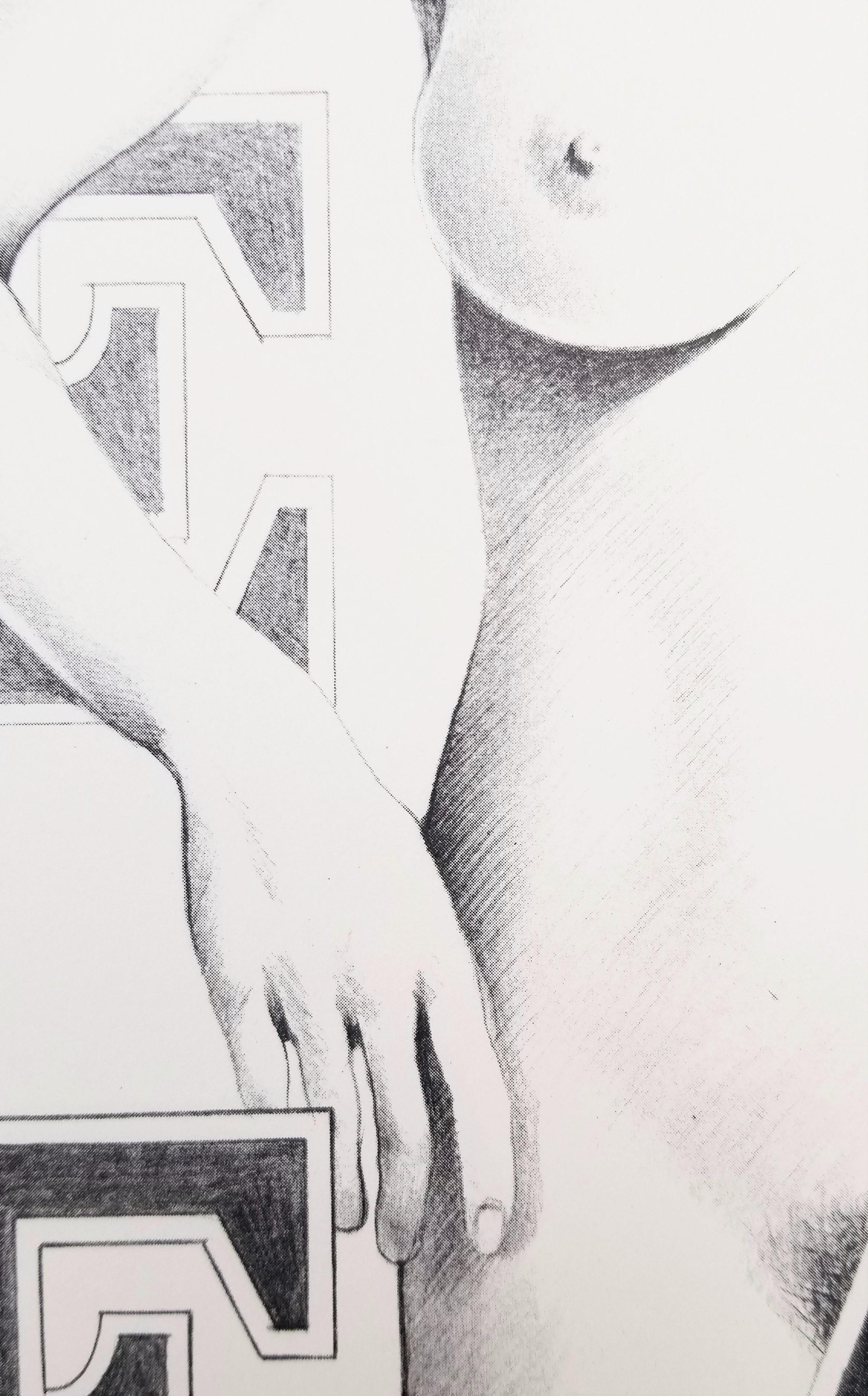 Pace /// Mel Ramos Donna figurativa nuda Pop Art Stampa litografica in vendita 10