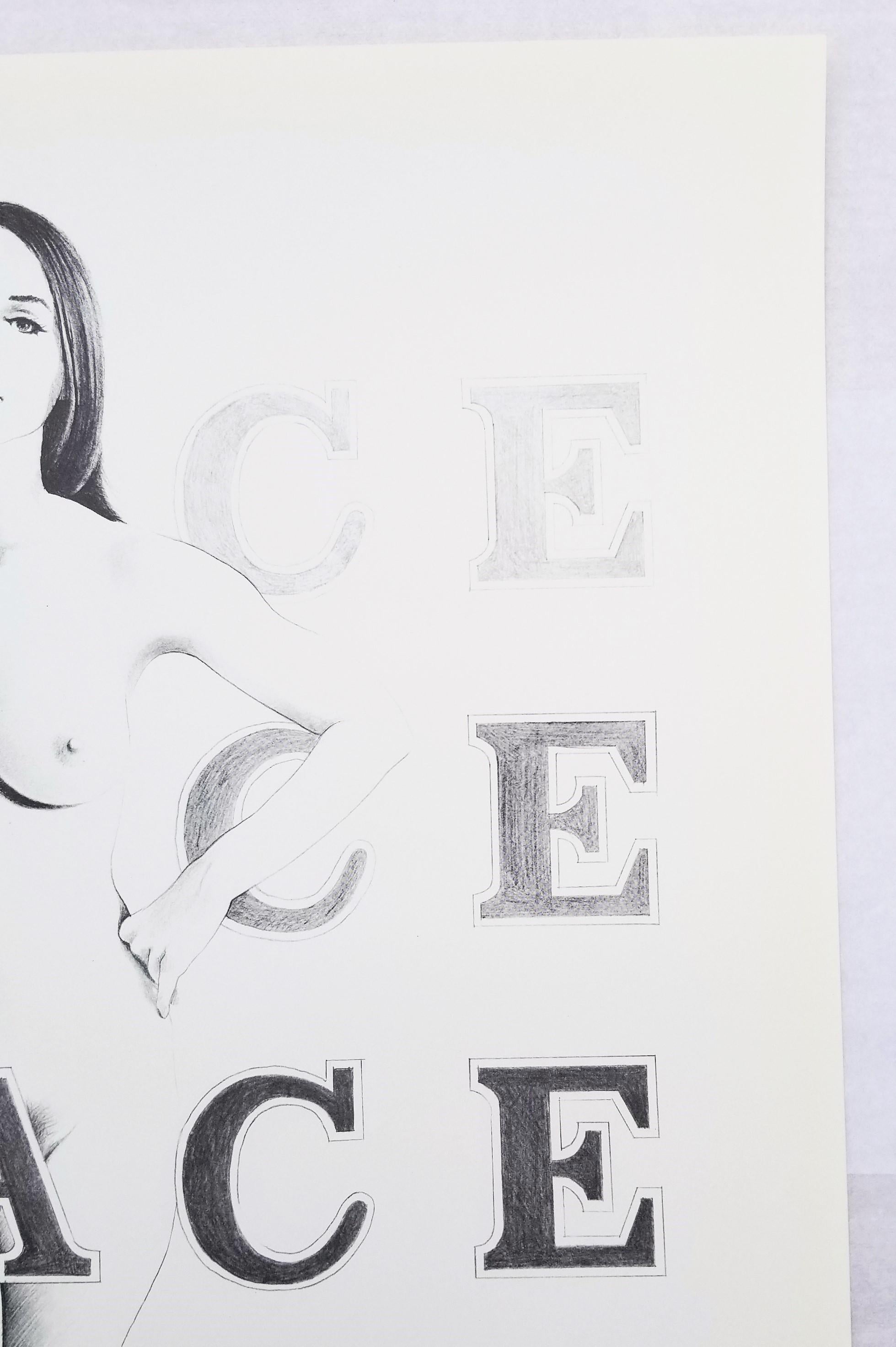 Pace /// Mel Ramos Donna figurativa nuda Pop Art Stampa litografica in vendita 4