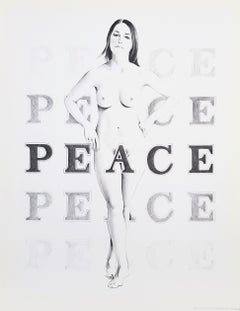 Pace /// Mel Ramos Donna figurativa nuda Pop Art Stampa litografica