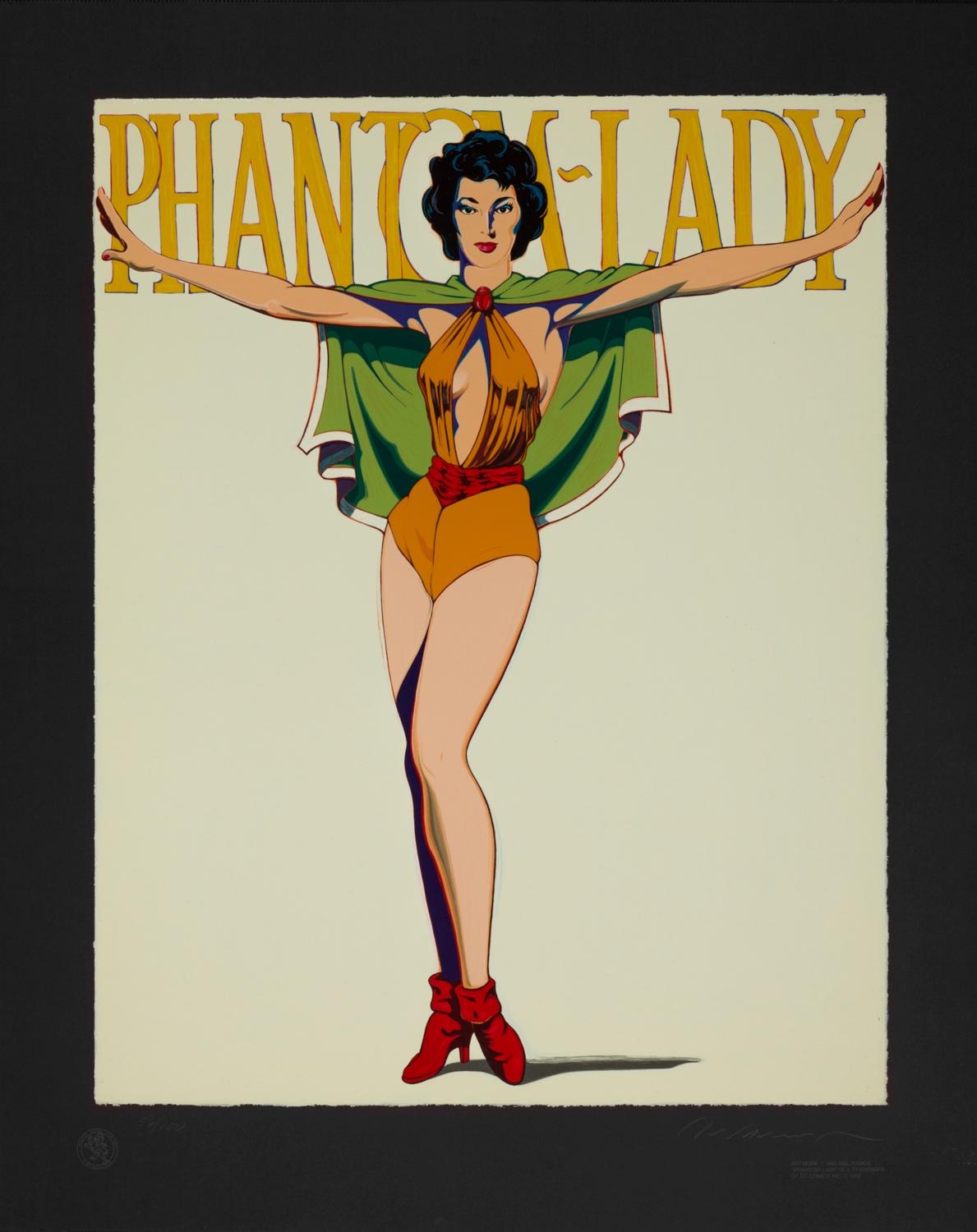 Phantom Lady - Pop Art Print by Mel Ramos