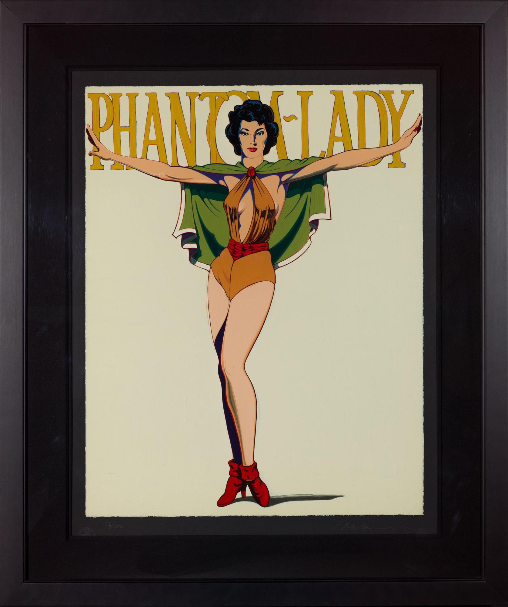 Phantom Lady - Print by Mel Ramos
