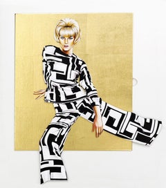 Pantalones Pucci (Litografía con pan de oro)