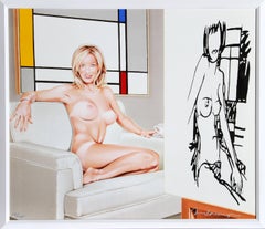 Té a las 17 h (Mondrian y Wesselmann)