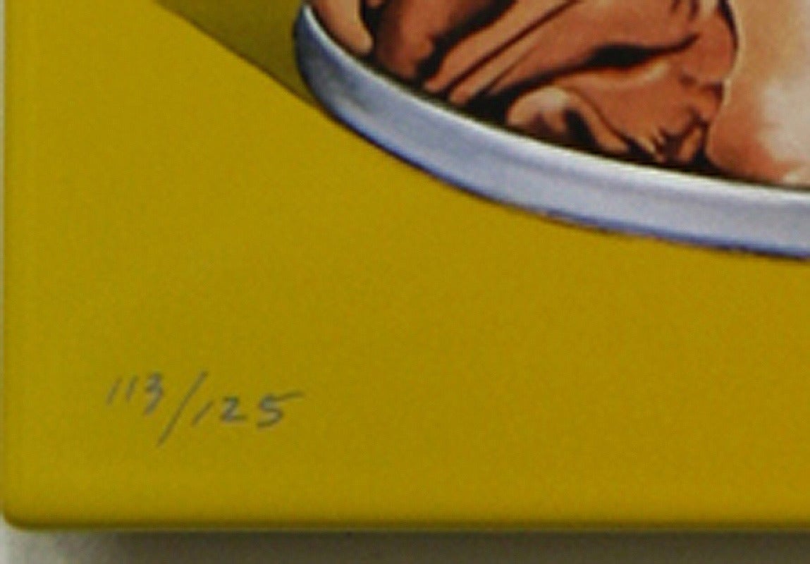 Mixed Nuts, Pop Art Pin-Up-Emaille-Druck von Mel Ramos im Angebot 2