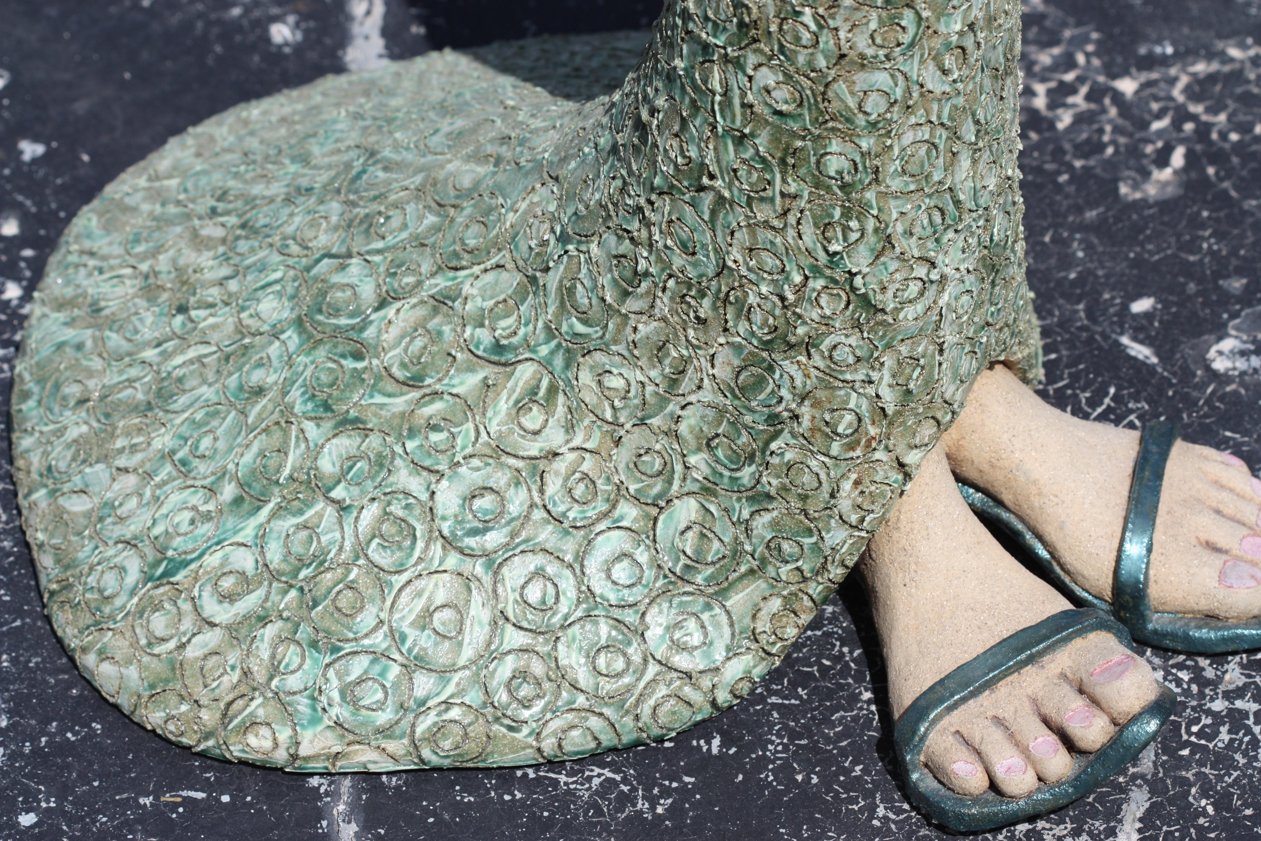20th Century Mel Rea, (American, b. 1972) Ceramic Sculpture For Sale