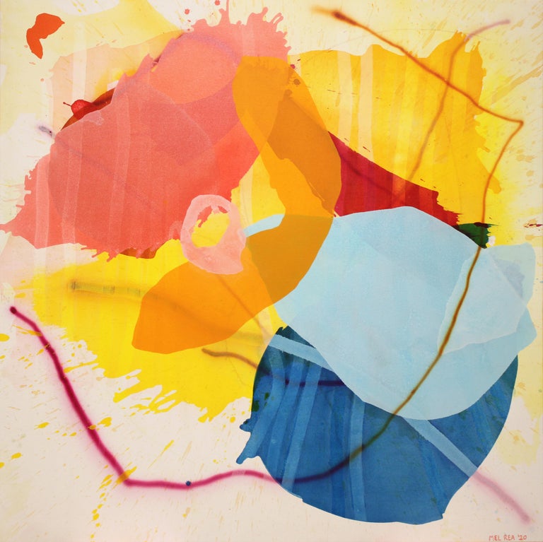 Mel Rea Dream So Big By Mel Rea Large Warm Palette Abstract