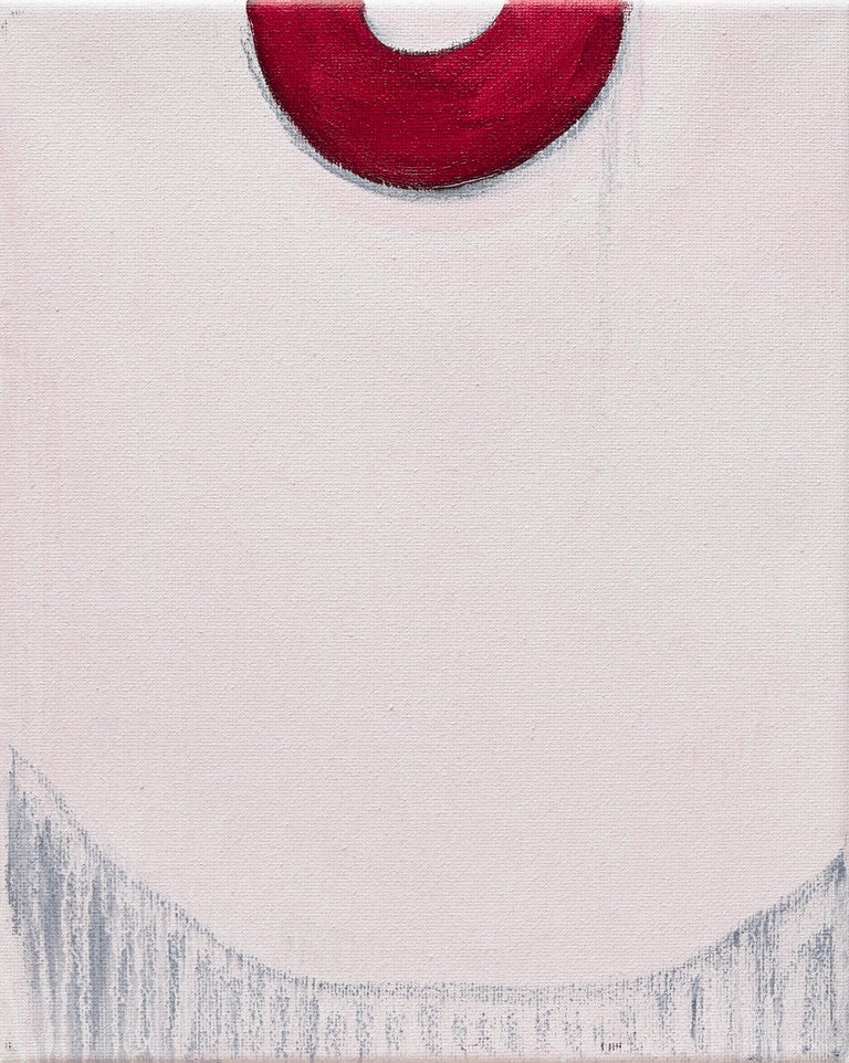 Mel Reese "Body Abstraction no. 11", contemporary pink and red
