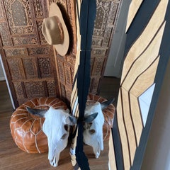 Mel Sage Birch Wave Mirror