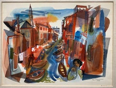 Burano Venice Italy (Venetian Island Italian Landscape)