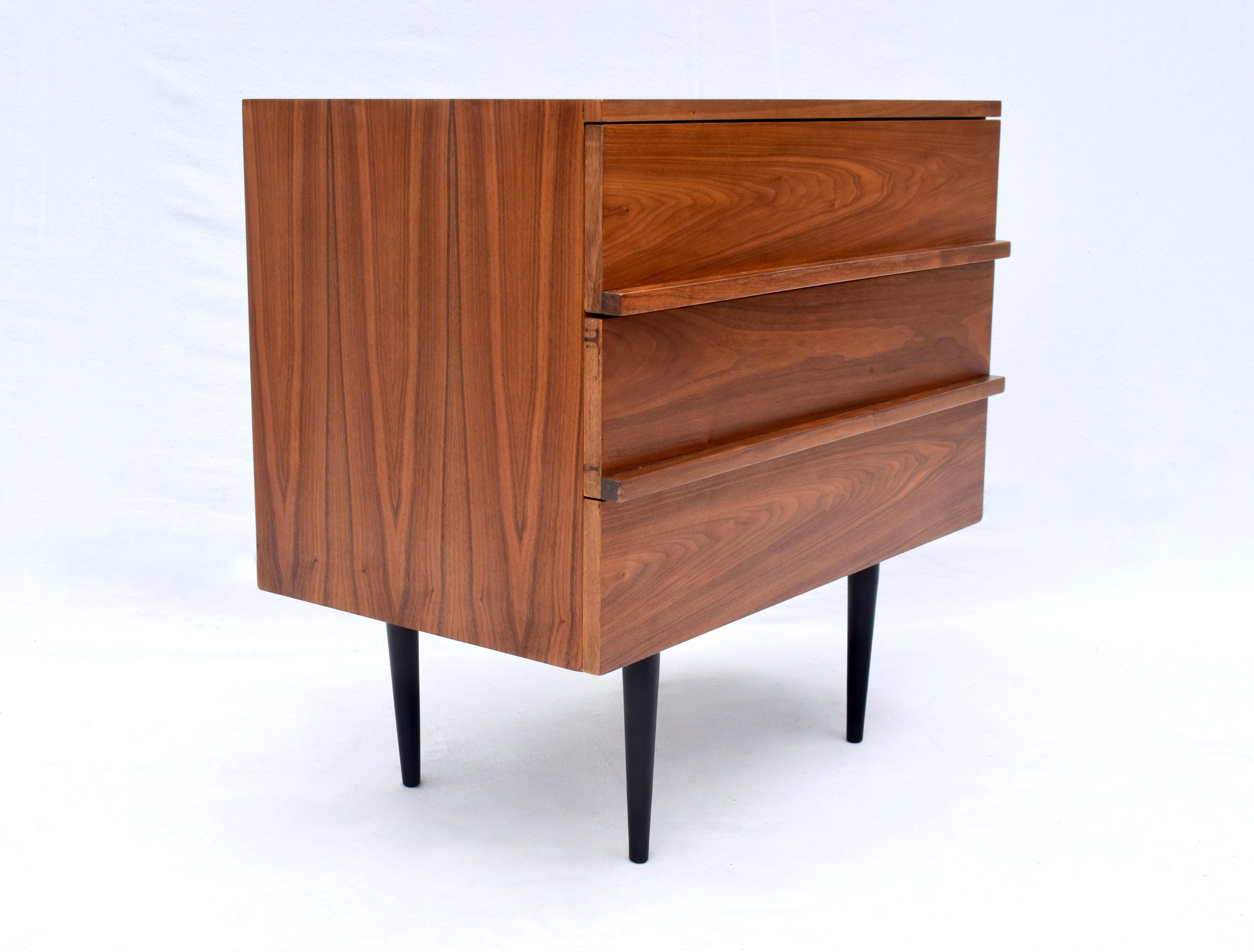 Mel Smilow, Chests of Drawers, Night Stands, Walnut, USA, 1950s For Sale 1