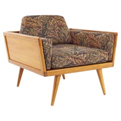 Mel Smilow for Smilow Thielle Mid Century Walnut Case Lounge Chair