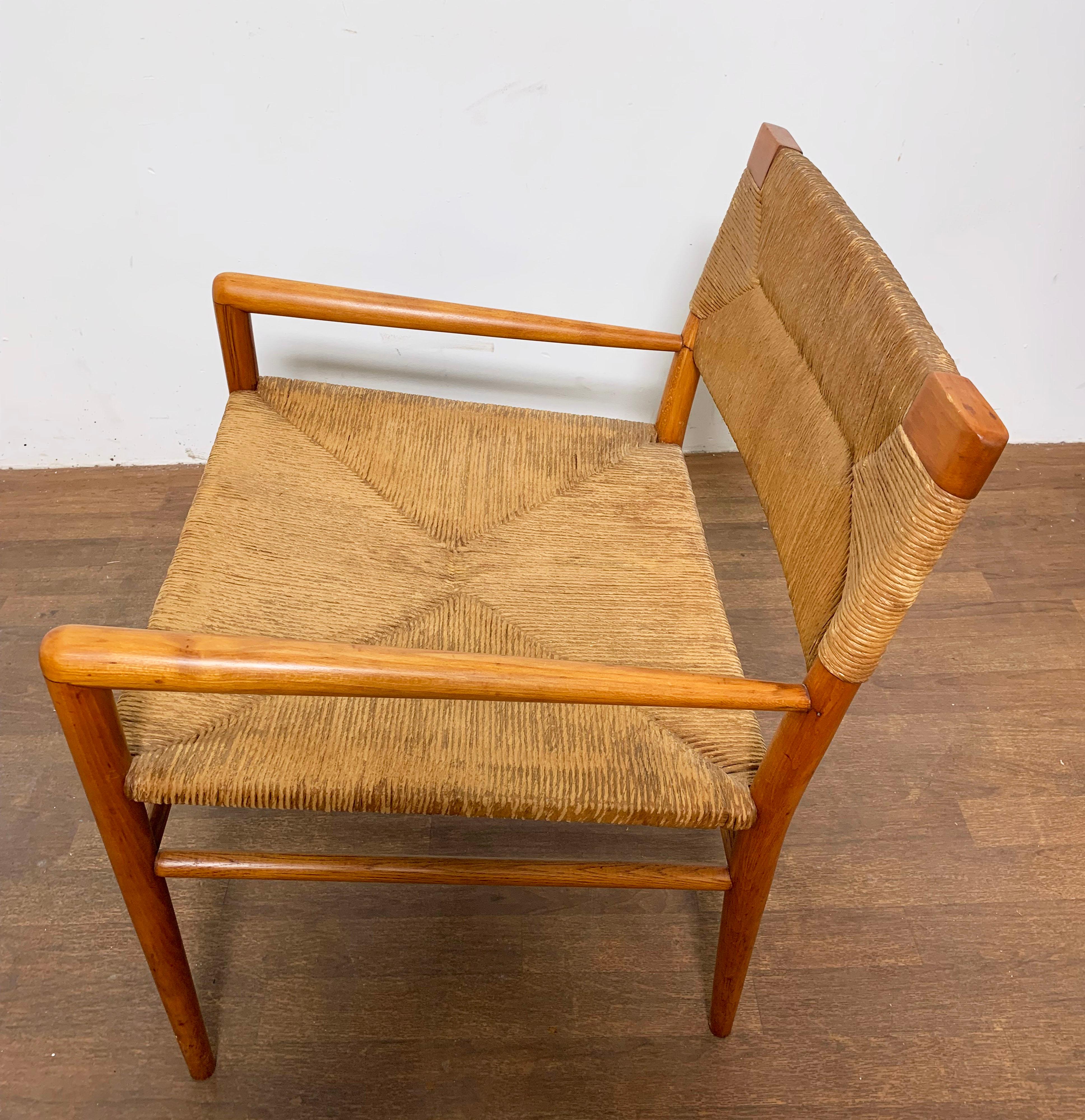 Mel Smilow Lounge Arm Chair Circa 1950s In Good Condition In Peabody, MA
