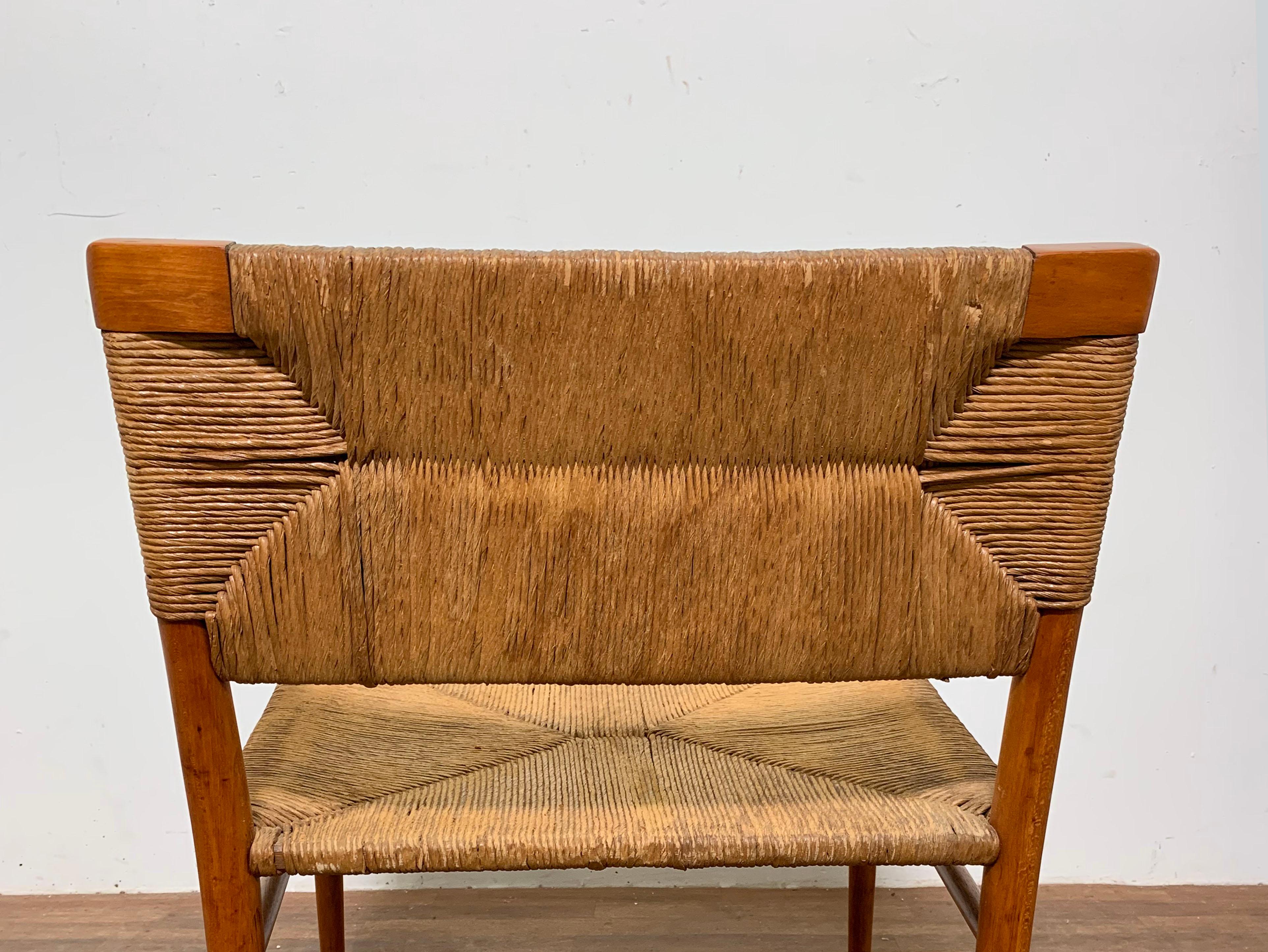 Birch Mel Smilow Lounge Arm Chair Circa 1950s