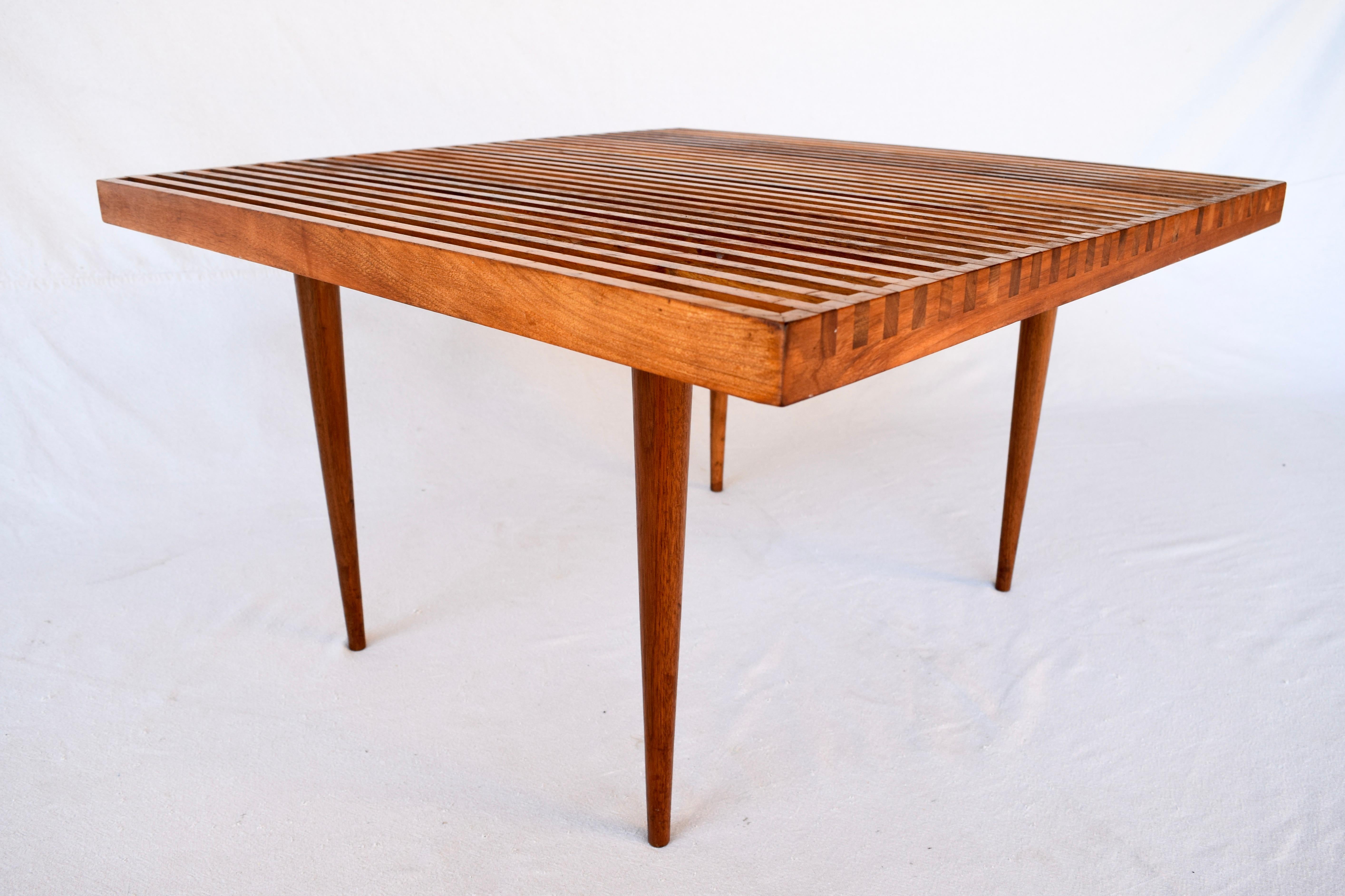 Mid-Century Modern Mel Smilow Slat Coffee Table