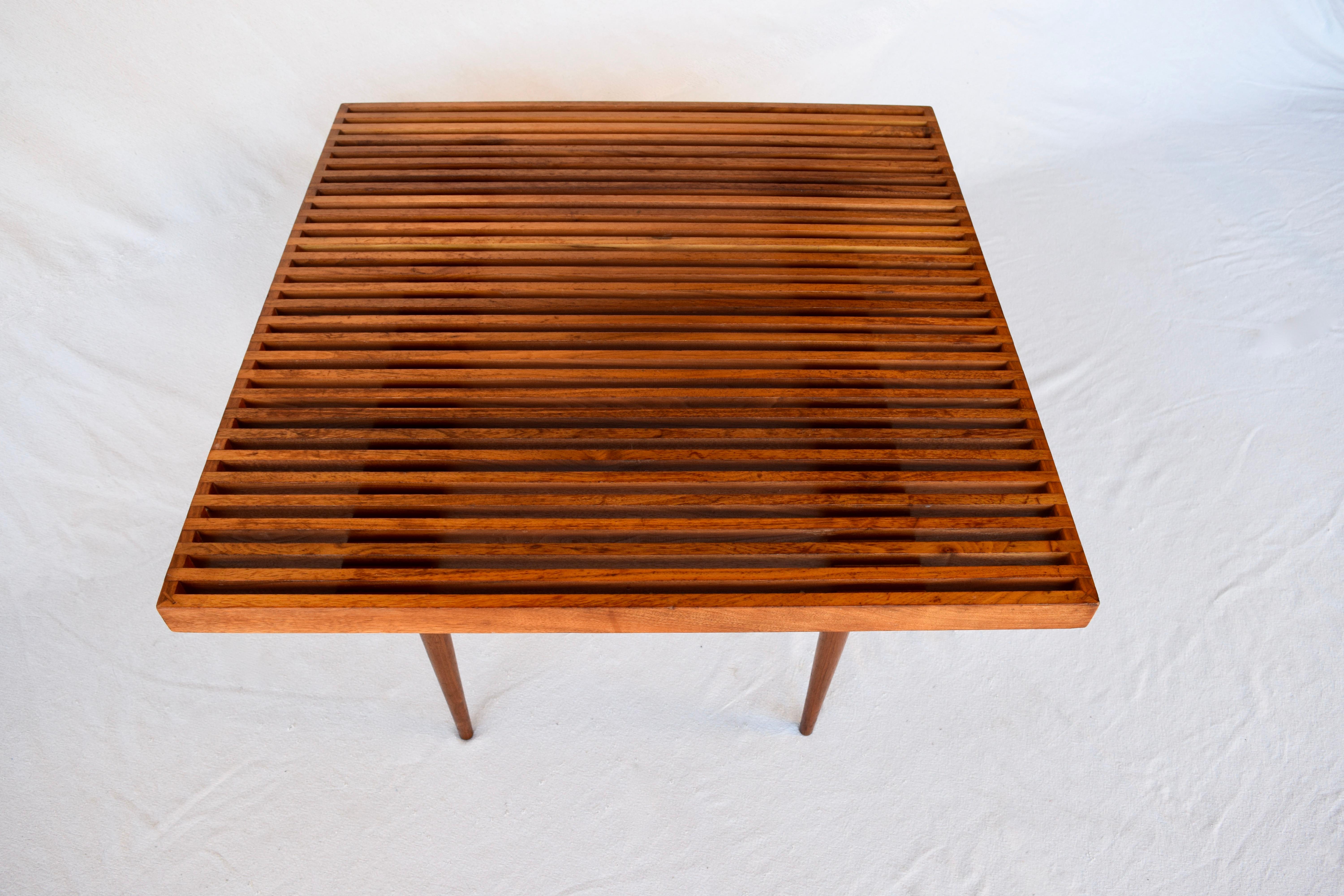 American Mel Smilow Slat Coffee Table