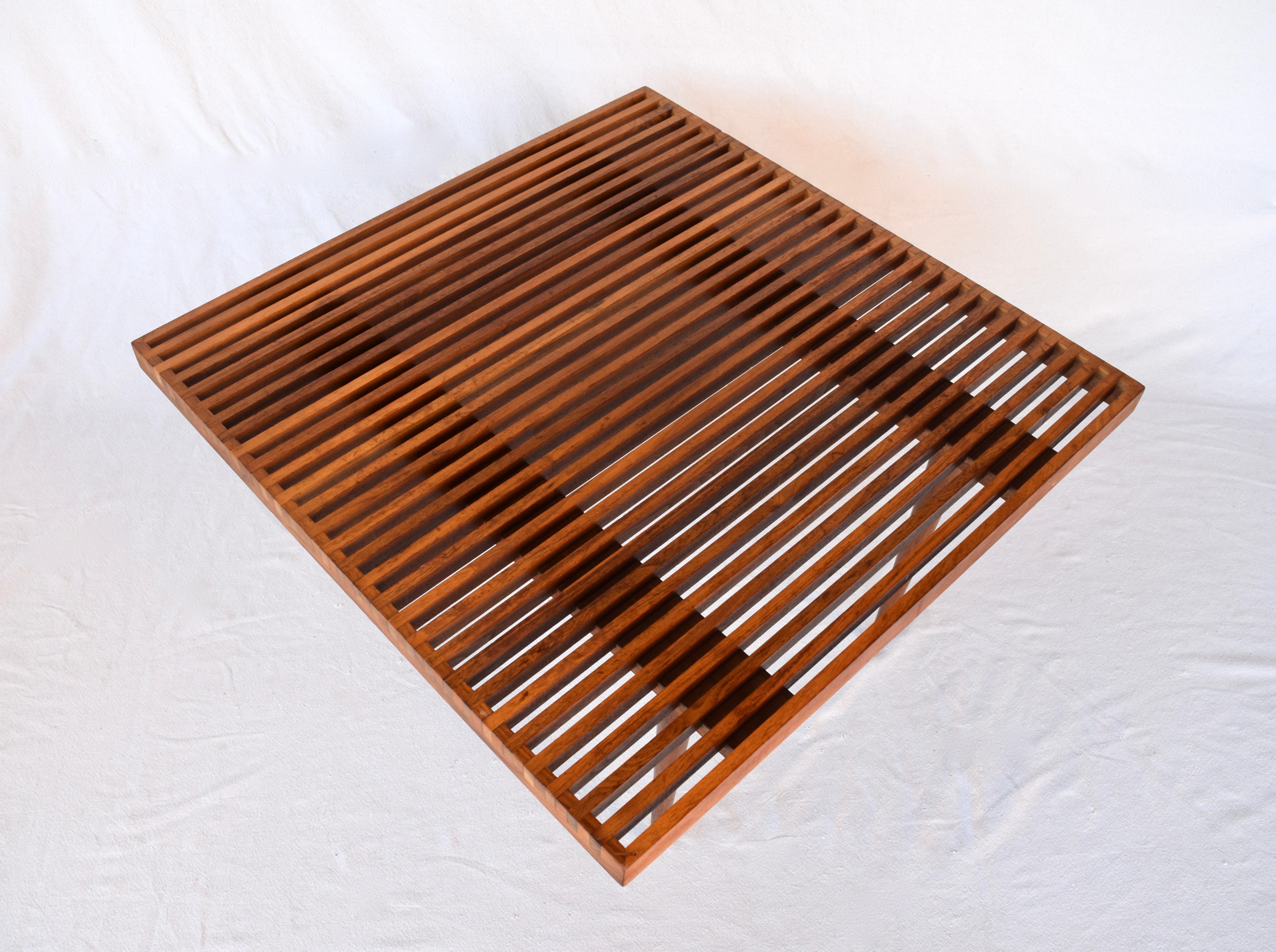 Mel Smilow Slat Coffee Table 2