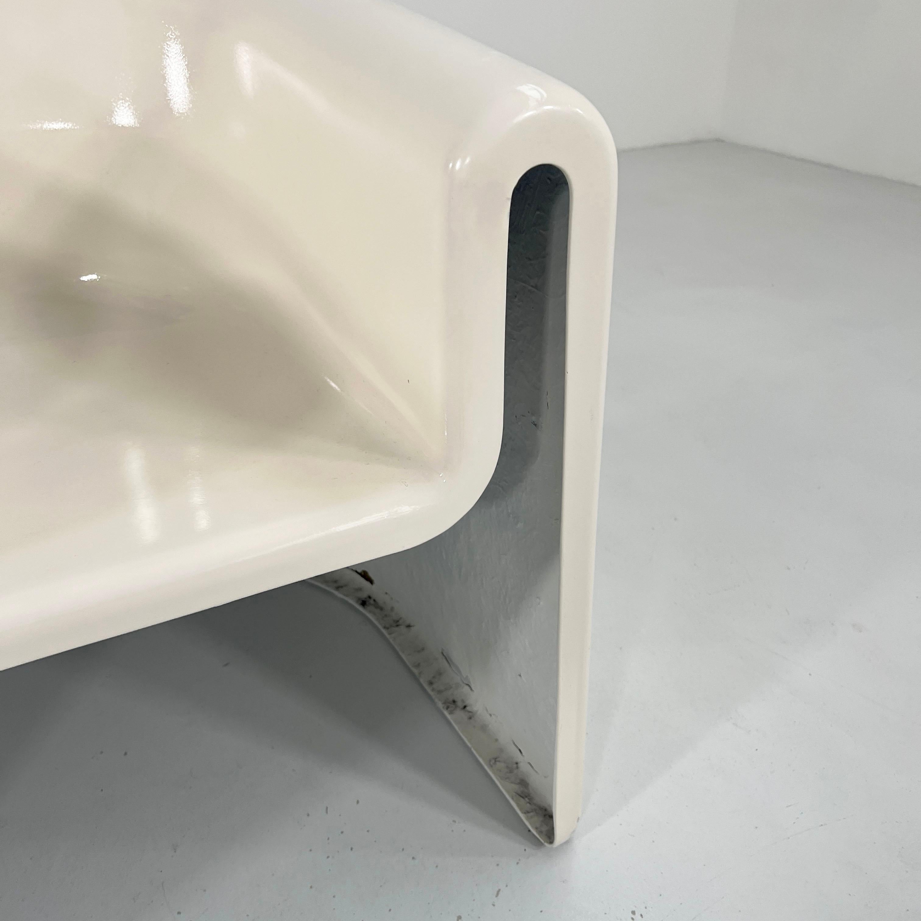 Melaina Fiberglass Chair by Rodolfo Bonetto for Driade, 1980s 4