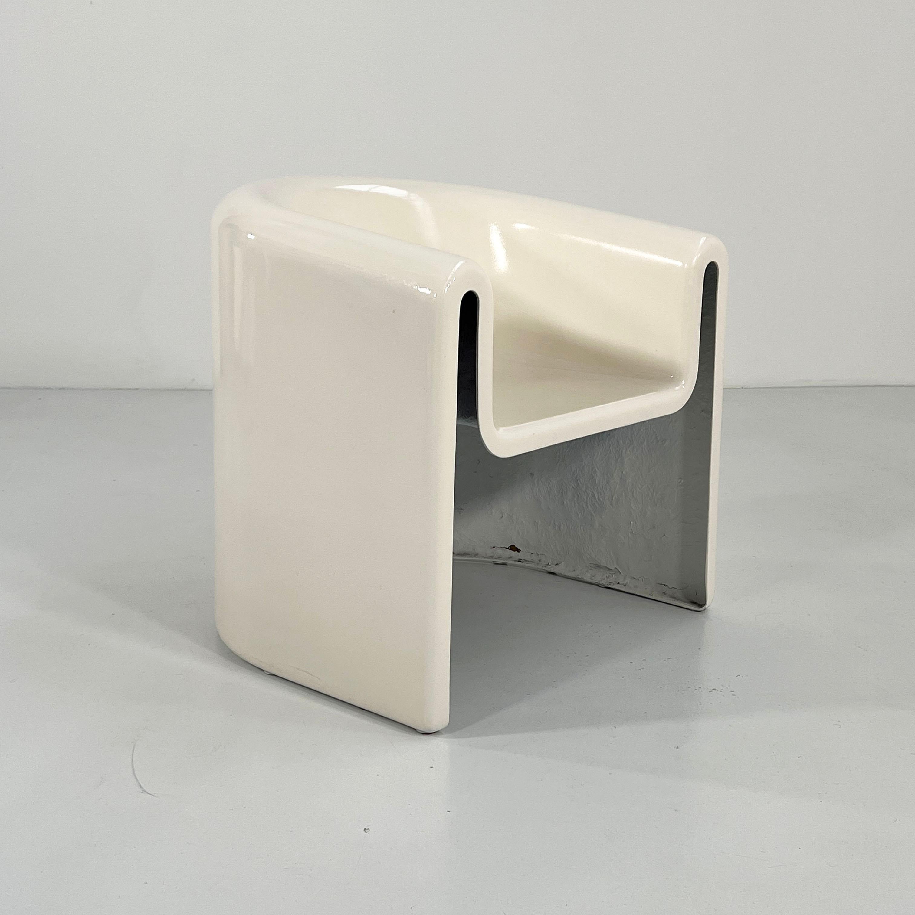 Melaina Fiberglass Chair by Rodolfo Bonetto for Driade, 1980s 6