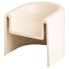 Vintage "Melaina" Fiberglass Chair by Rodolfo Bonetto for Driade