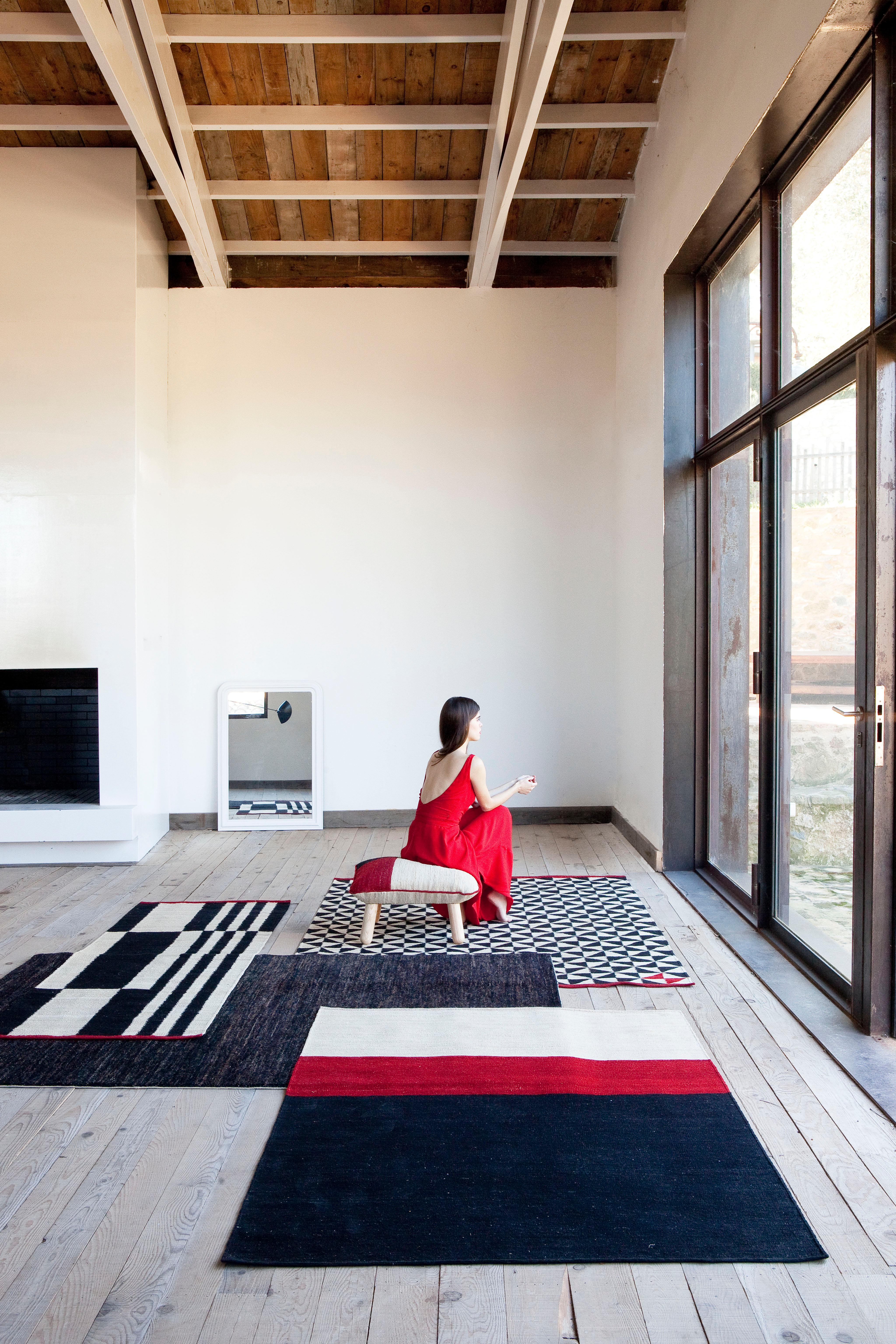 „Mlange Color 1“ Handgewobener Teppich von Sybilla für Nanimarquina (Moderne der Mitte des Jahrhunderts) im Angebot