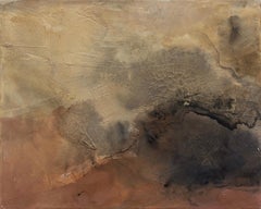 Traces of Discovery: Abstract Expressionist Mixed-Media, 2010s, New, 16x20