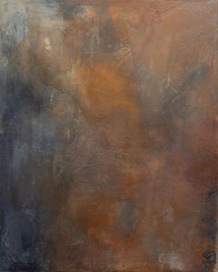 „What Remains“: Gemälde im Stil des abstrakten Expressionismus, Mischtechnik, 2010er Jahre, neu, 30 x 24