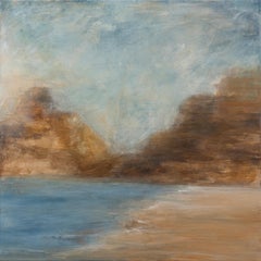 Where I Find Myself: Abstract Expressionist Mixed-Media, 2010s, New, 36x36